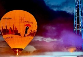 Свет и звук для Фестиваля воздухоплавания «Мечтать! Летать!» в парке им. 300-летия Санкт-Петербурга 23 - 24 августа 2025