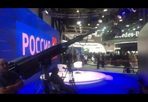 Свет для «Россия 24» в Экспофоруме ПМЭФ-2019