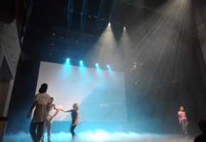 Техническое обеспечение спектакля «В городе звезд» на второй сцене БДТ, в Каменноостровском театре 8 сентября