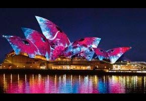 Грандиозный световой фестиваль Vivid Sydney можно посетить до 17 июня