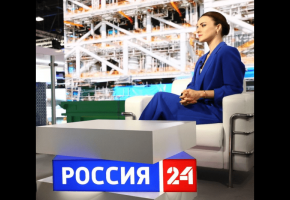 Свет СДТ для Телеканала «Россия 24» на ПМЭФ 2022